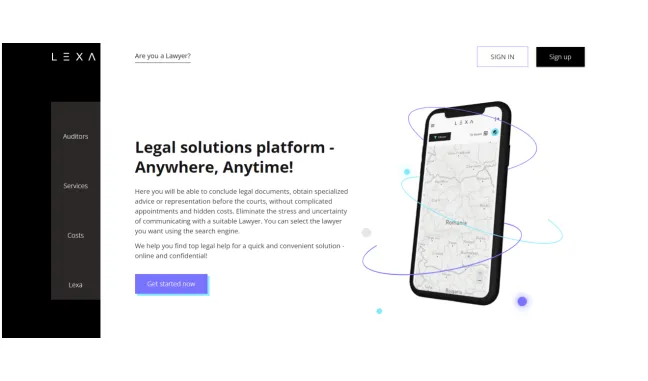 LEXA - Legal Solutions Platform